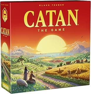 CATAN Board Game (6th Edition) Trade, Build & Settle in the Classic Strategy Game for Family, Kids & Adults, Ages 10+, 3-4 Players, 60-90 M...