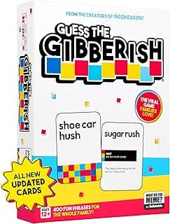 Guess The Gibberish Card Game for Families by Relatable, From The Creators of Incohereant, Fun Kids Games for Kids 12+, Game Night With Fri...