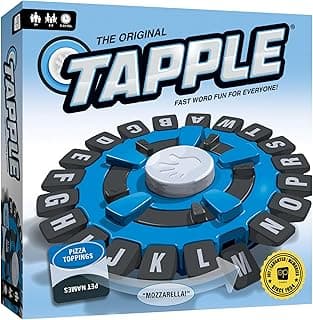 USAOPOLY The Original TAPPLE, The Fast-Paced Family Board Game,Choose a Category & Race Against The Timer to be The Last Player,Learning Wo...